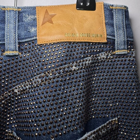 Golden Goose Embellished High Rise Jeans - Picture 4 of 10
